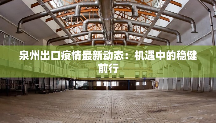 泉州出口疫情最新动态:机遇中的稳健前行 泉州出口疫情最新动态:机遇中的稳健前行
