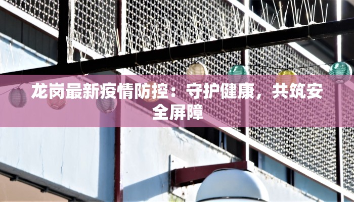 龙岗最新疫情防控：守护健康，共筑安全屏障