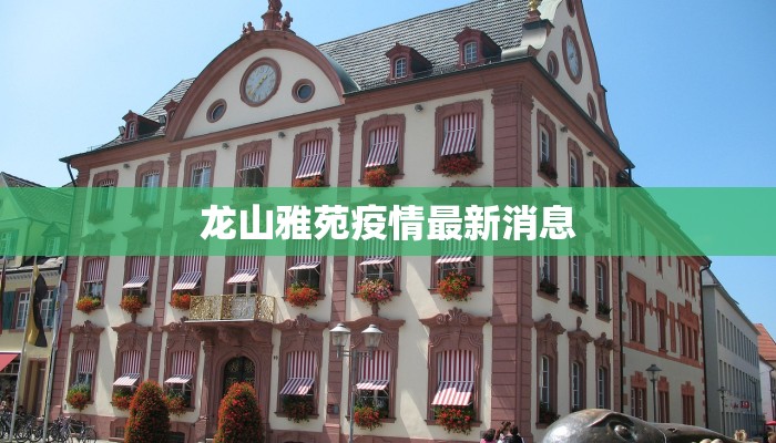 龙山雅苑疫情最新消息