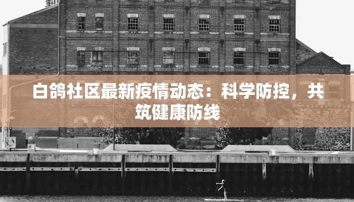 白鸽社区最新疫情动态：科学防控，共筑健康防线